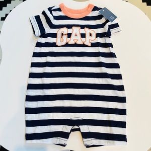NWT Baby Gap striped onesie